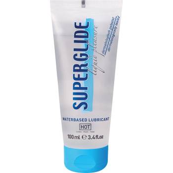 Image 1 of HOT Superglide Liquid Pleasure Waterbased Lubricant 100ml