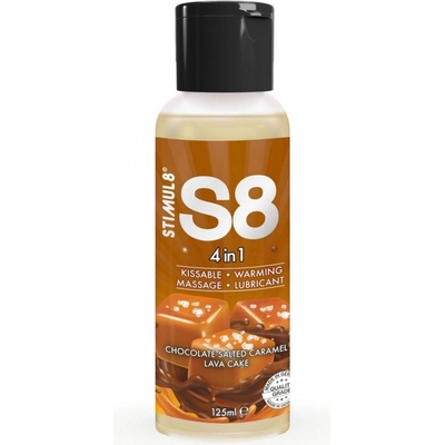 Stimul8 S8 4-in-1 Dessert Chocolate Salted Caramel Lava Cake Lube 125 ml