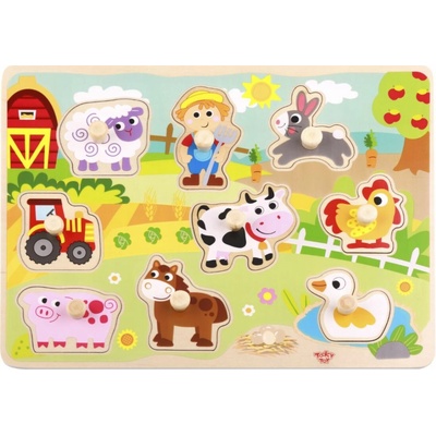 Tooky Toys vkladacie puzzle Farma