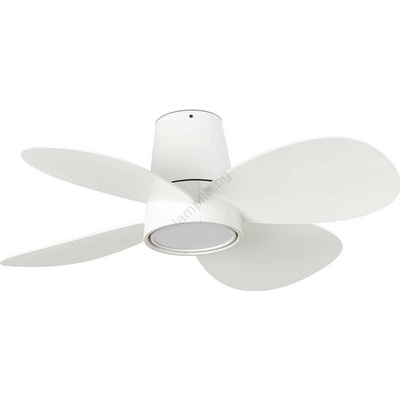 Faro Barcelona Faro 34315 - led Димируем таванен вентилатор klover s led/20w/230v бял Ø 80 см + д. у (fa34315)