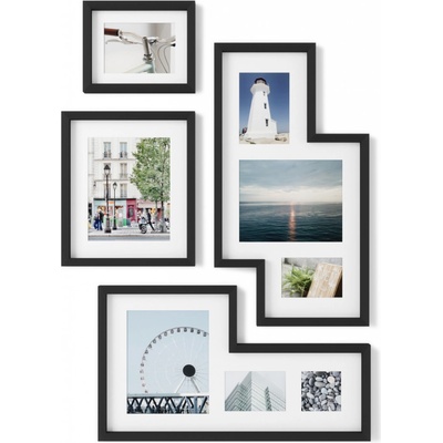 Fotorámečky 4 ks Umbra MINGLE - černé – Hledejceny.cz