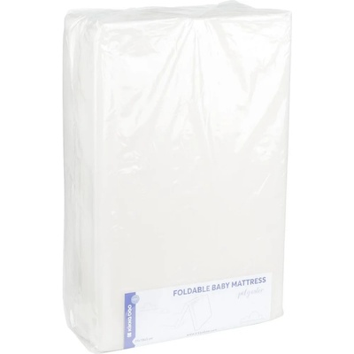 KikkaBoo Сгъваем матрак 59/118/5 см полиестер Light Grey (31107020048)