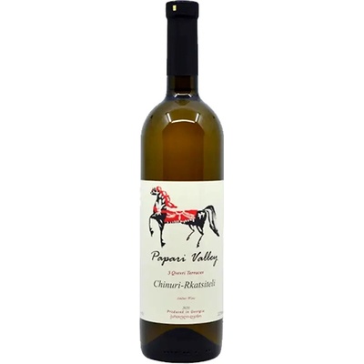 Papari Valley Chinuri Rkatsiteli Kvevri biele suché víno 2020 12,5% 0,75 l (holá lahev)