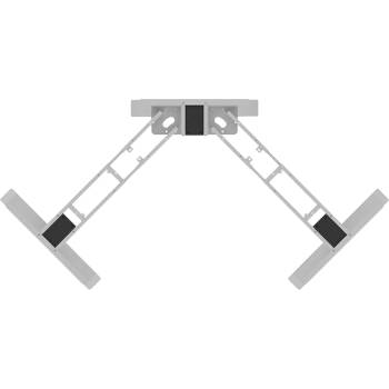 Carmen Повдигаща рамка за регулируемо ъглово бюро Carmen CR-223 C - сива (3510066_1)