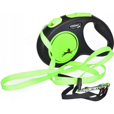 Flexi Automatické vodítko New Neon