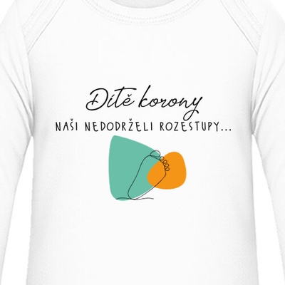 Dětské body Dítě korony dětské