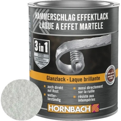 Kladivková farba na kov 3v1 strieborná lesklá 750ml
