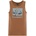 E9 Мъжки потник с широка презрамка E9 1Caffe Tank top - Cocoa - размер L (216-0567-1214)