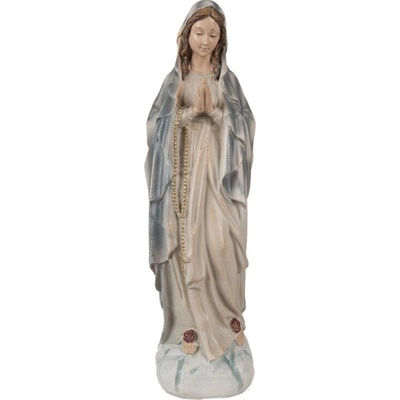 Socha panenky Marie v modrém plášti – 35 cm