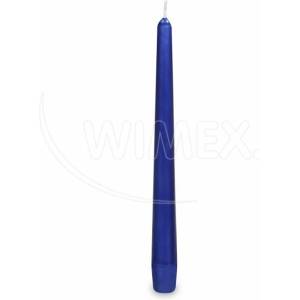 Wimex WIMEX s. r. o. Конична свещ тъмносиня Ø23 x 245 мм [10 бр. ]