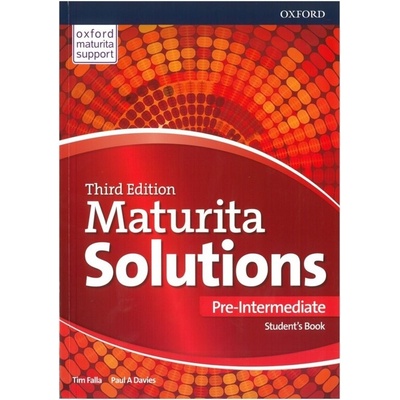 Maturita Solutions 3rd Edition pre-intermediate SB Czech EditionSB