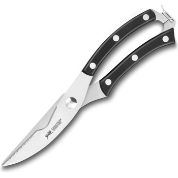 Lion Sabatier Ножици за птиче месо ПЛУТОН 10 см, неръждаема стомана нитове, черен, Lion Sabatier (LS770180)