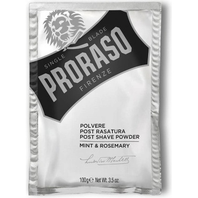 Proraso zásyp po holení Mint & Rosemary 100 g – Zboží Dáma