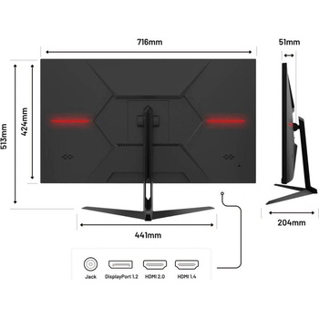 Image 1 of JAPANNEXT JN-IPS315UHDR