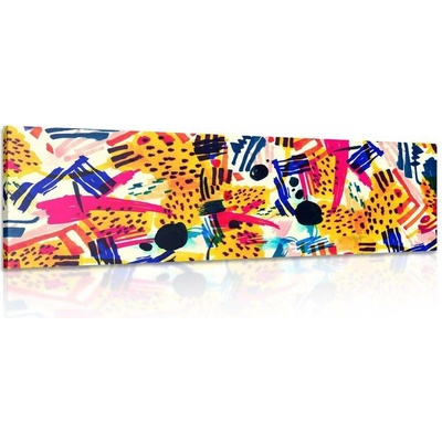 Obraz pop art abstrakce - 120x40