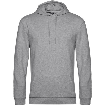 B&C Collection B&c #hoodie / Мъжки суичър с качулка - светлосив меланж m (01u03w61002)
