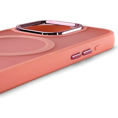 HQWear Моден калъф, съвместим с MagSafe за iPhone 17 - розов (5907769380471)