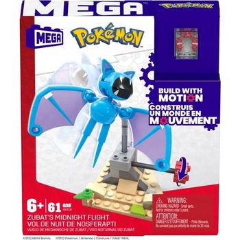 Mega Construx Pokémon Zubats Midnight Flight 11 cm