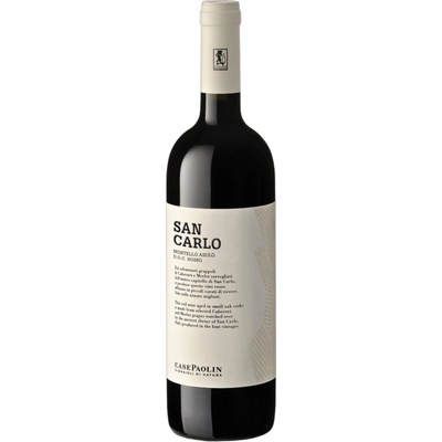 Case Paolin San Carlo Montello rosso 2017 14,5% 0,75 l (holá láhev)