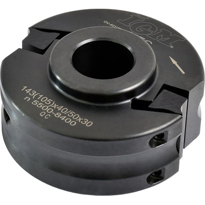 Univerzální frézovací hlava IGM MEC - D100x40-50 d30 OCEL