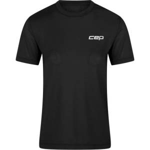 CEP Дамска тениска CEP Women's Run Shirt Short Sleeve Running shirt - Black - размер XL (916-3534-0115)
