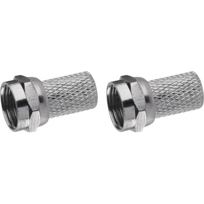 Emos F vidlica pre koax CB50, CB100 6.5mm 2ks K7331.2