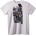 NOONEBRAND Тениска Моят пистолет е по-голям от твоя - 4XL, White