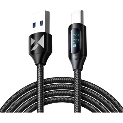 Wozinsky WUACC2 USB A - USB, 66W, 6A, 2m, černý