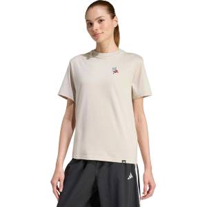 ADIDAS Тениска soft sports graphic tshirt - sportdepot - 36,65 лв