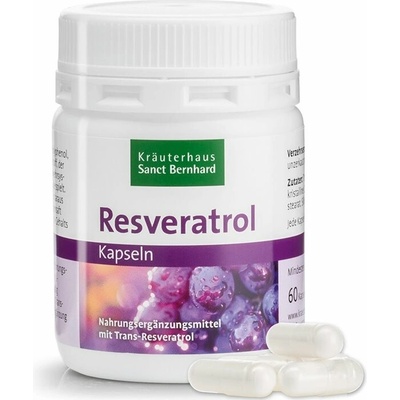 Sanct Bernhard Resveratrol 250 mg 60 kapsúl
