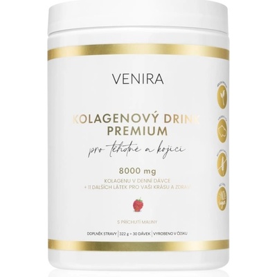 Venira PREMIUM kolagenový drink pro těhotné a kojící maminky Raspberry 324 g