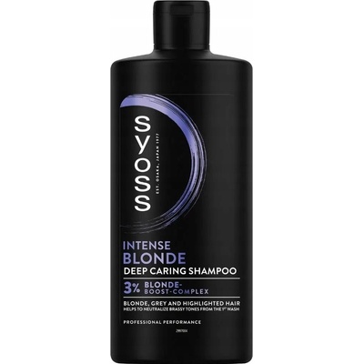 Syoss Blonde & Silver Purple Shampoo 440 ml