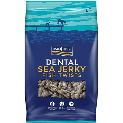FISH4DOGS Dental Sea Jerky Fish Twists 500 g
