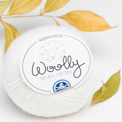 Baby merino příze 125 m - biela