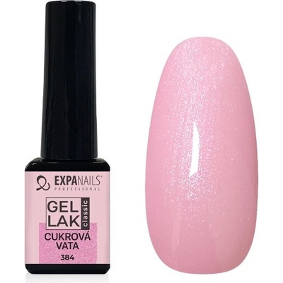 Expa nails expanails uv led gel lak cukrová vata perleť 10 ml