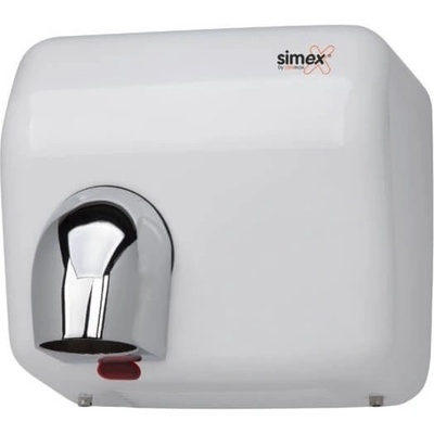 Simex Метален сешоар за ръце с фотоклетка - бял (1002)