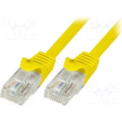 Logilink CP2037U patch Cat.6 U/UTP EconLine 1m, žlutý