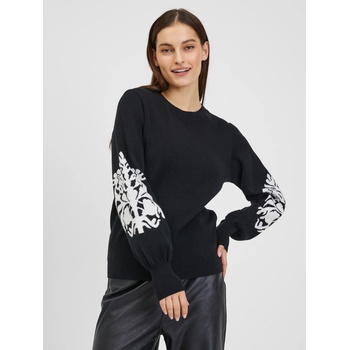 Image 1 of orsay Бяло-черен дамски пуловер ORSAY Orsay | Cheren | ЖЕНИ | XS