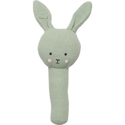 JaBaDaBaDo Jabadabado: Памучна дрънкалка Зайче зелено (JB-K117)