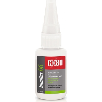 CX-80 BONDICX 06 Sekundové lepidlo 20 g