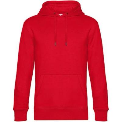 B&C unisex mikina WU02K red