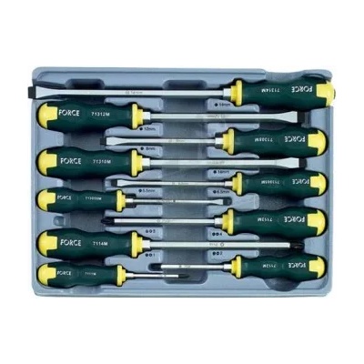 FORCE Отвертки ударни к-т 10бр JN67252 Force (JN67252)
