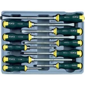 FORCE Отвертки ударни к-т 10бр JN67252 Force (JN67252)