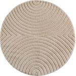 Ayyildiz Бежов кръгъл килим ø 80 cm Art 1122 - Ayyildiz Carpets (ART80801122BEIGE)
