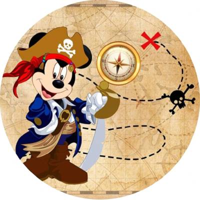 1x Mickey Mouse – Pirát – jedlý papír na dort – Hledejceny.cz