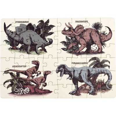 Rex London Детски пъзел Rex London - Праисторическа земя, 48 части (29525)