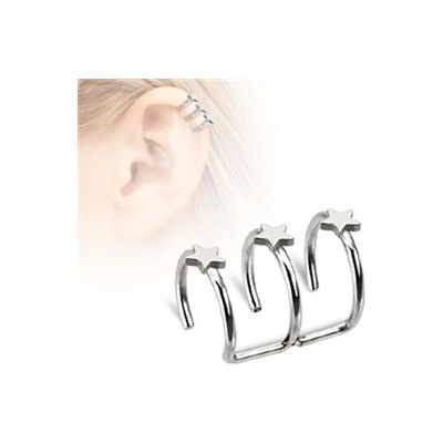 Piercingate falešný piercing PFA00288 stříbrná