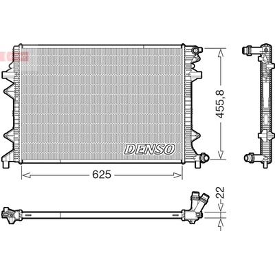 Chladič motora DENSO DRM32066