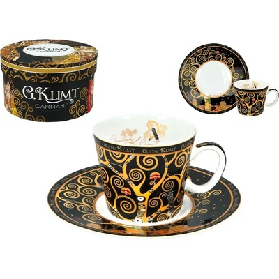 Gusta Carmani Šálek s podšálkem na espresso v Klimt Strom života 100 ml