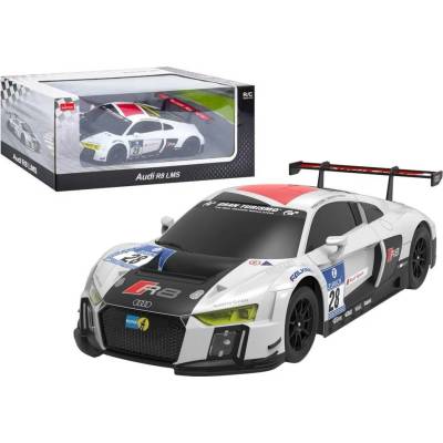 Rastar Auto na dálkové ovládání sportovní AUDI R8 LMS, bílo-černé, 1:24